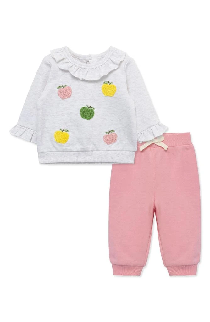 商品Little Me|Apples Active Pullover & Joggers Set,价格¥61,第1张图片