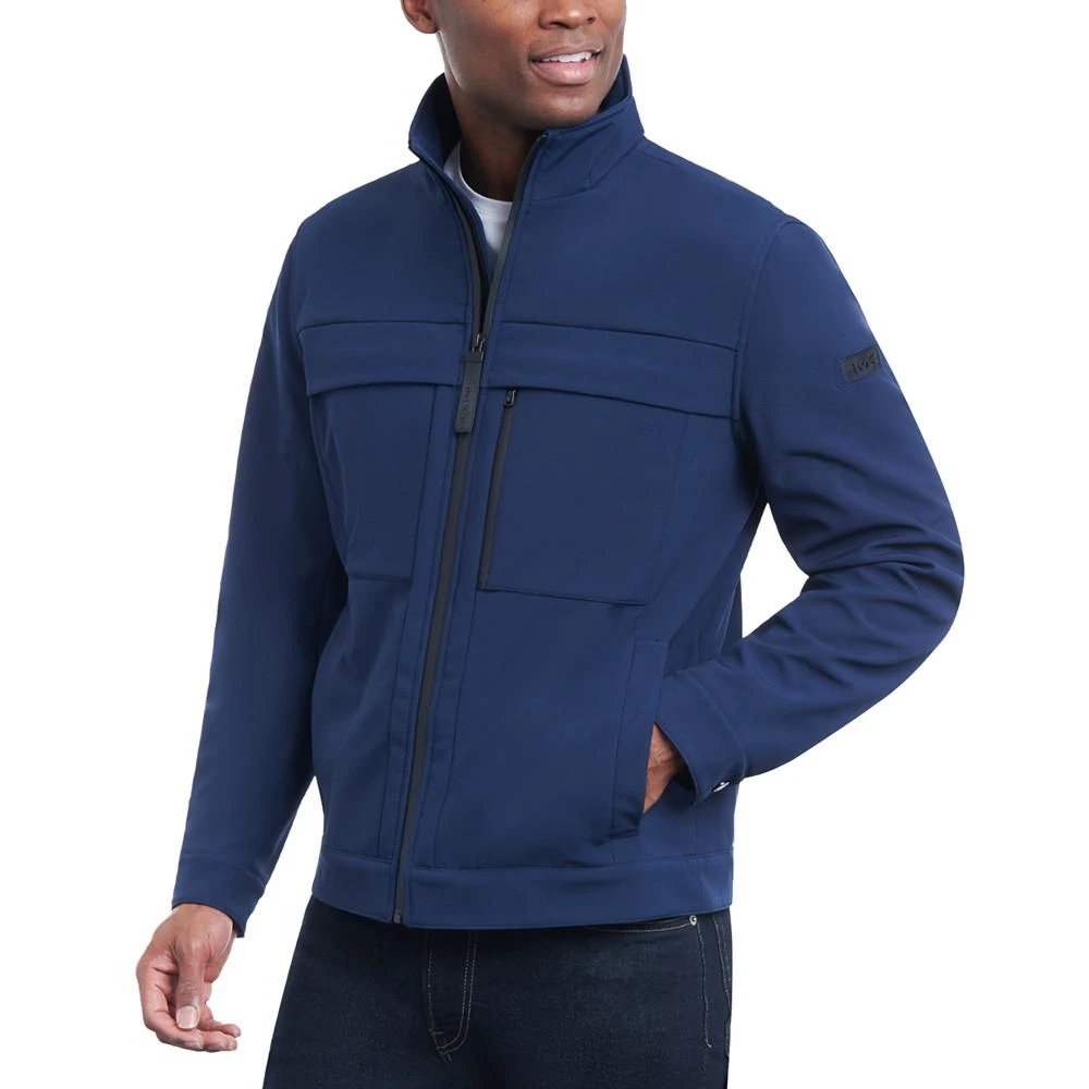 商品Michael Kors|Men's Dressy Full-Zip Soft Shell Jacket,价格¥1116,第4张图片详细描述