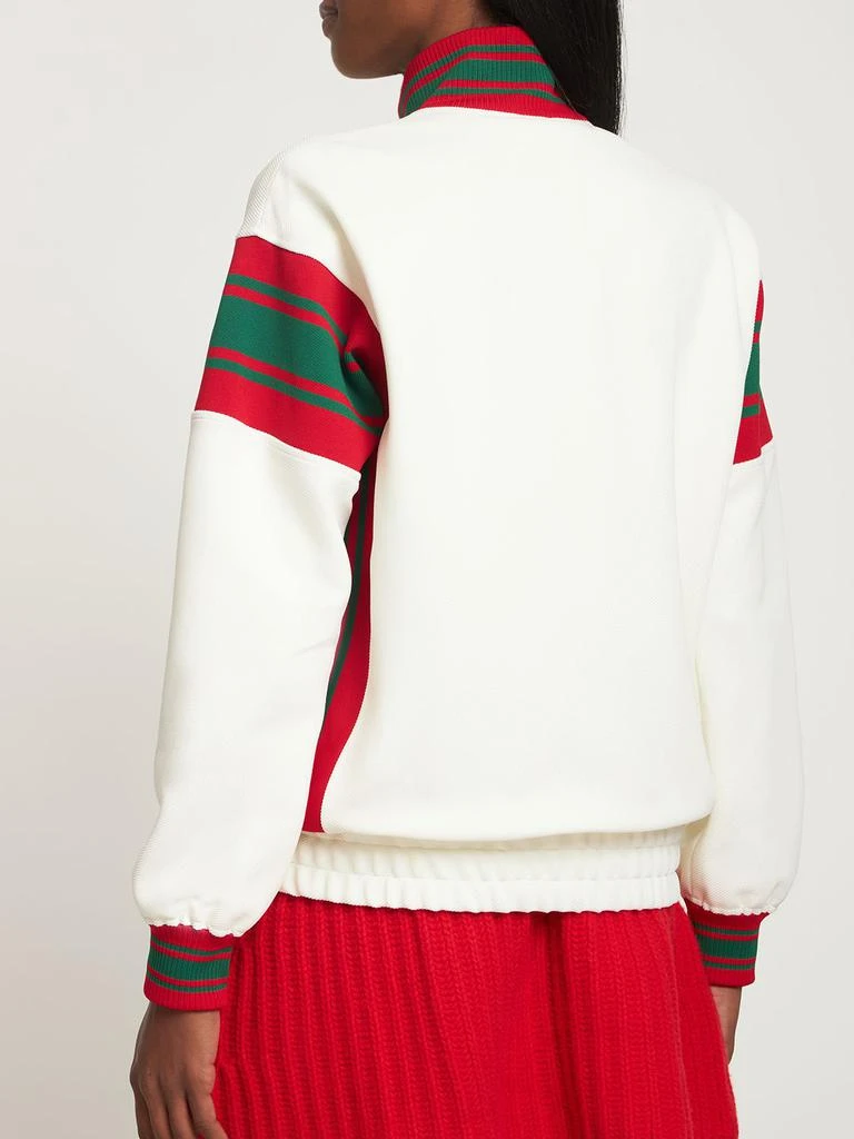 商品Gucci|Cosmogonie Tech Jersey Zip Sweatshirt,价格¥17216,第2张图片详细描述