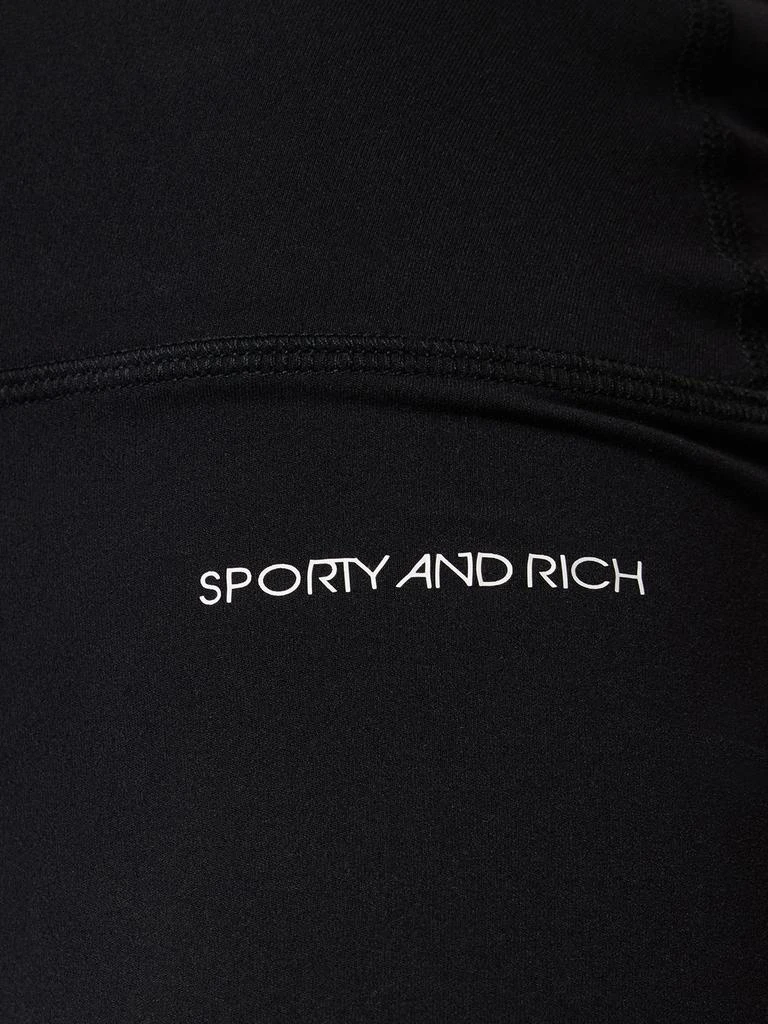 商品Sporty & Rich|Disco High Waist Biker Shorts,价格¥399,第3张图片详细描述