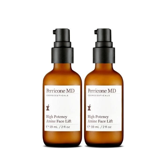 商品Perricone MD|High Potency Amine Face Lift (Double Size)(2 x 59 mL),价格¥1210,第1张图片