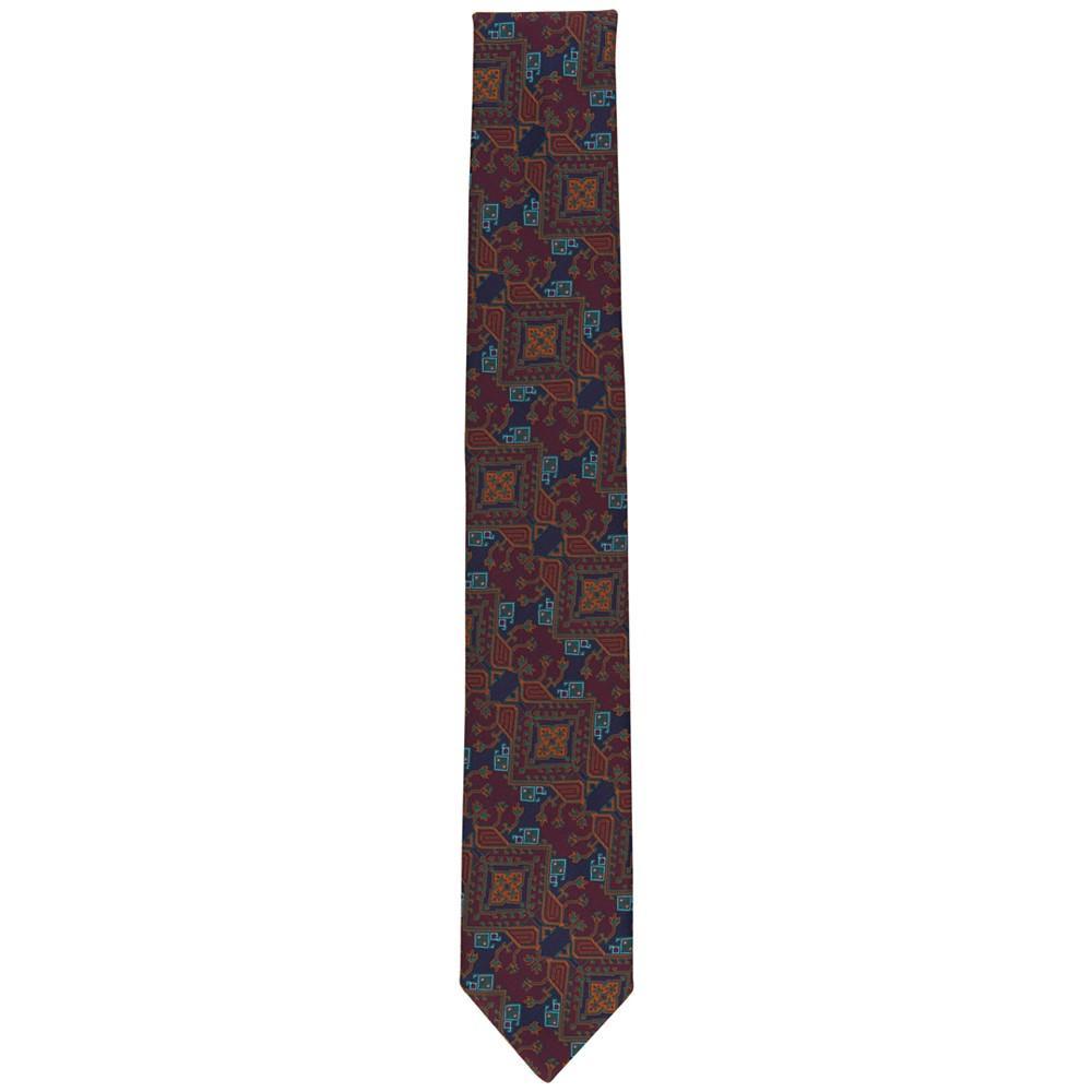 商品Bar III|Men's Tapete Abstract Tie, Created for Macy's,价格¥406,第4张图片详细描述