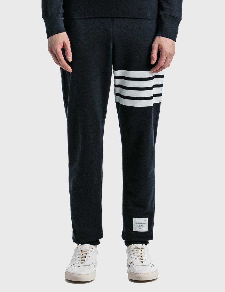 商品Thom Browne|Cotton Loopback Knit Engineered 4-Bar Sweatpants,价格¥5599,第5张图片详细描述