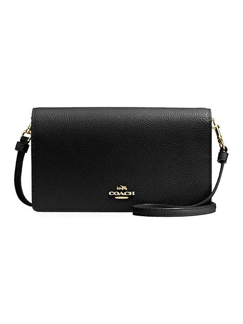 商品Coach|Hayden Foldover 真皮斜挎包,价格¥1318,第1张图片