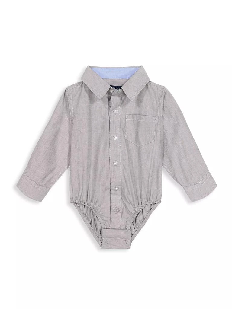 商品Andy & Evan|Baby Boy's Poplin Button-Down Shirtzie,价格¥195,第1张图片