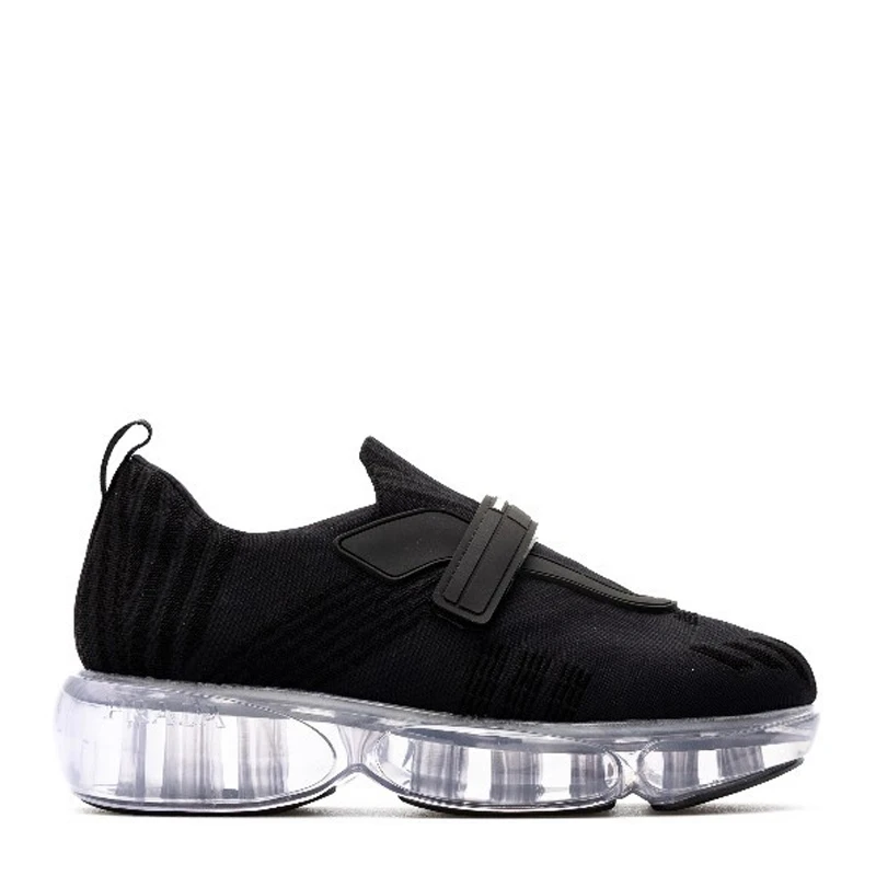 商品Prada|PRADA 黑色女士运动鞋 1E651I-T2O-F0002-F-G040,价格¥3219,第1张图片