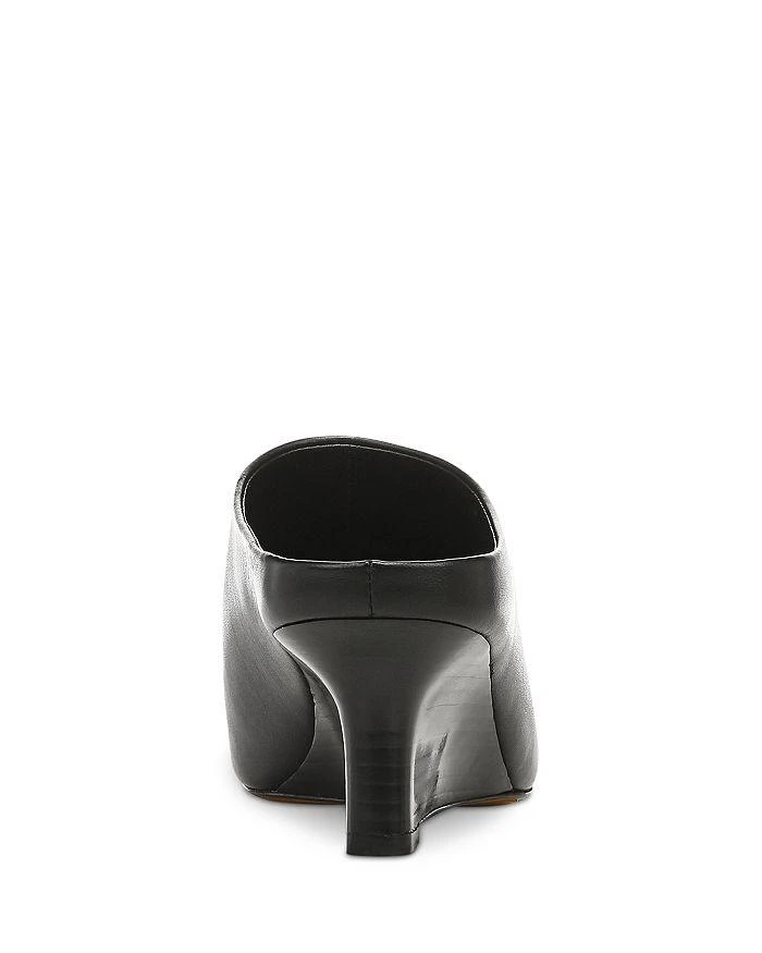 Women's Benita Square Toe Wedge Heel Mules 商品