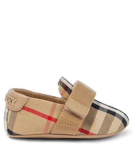 商品Burberry|婴幼儿 — Burberry Check套穿式鞋履,价格¥1971,第3张图片详细描述