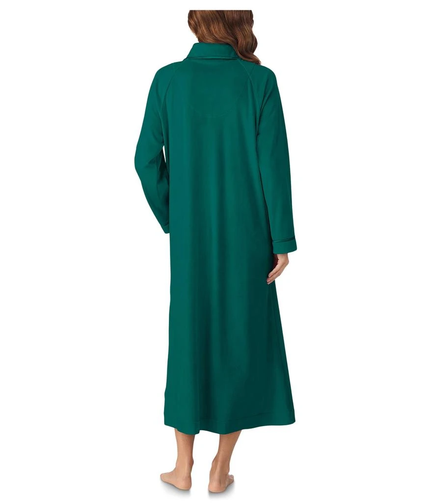商品Eileen West|Lux Velour 50" Long Sleeve Zip Robe,价格¥620,第3张图片详细描述