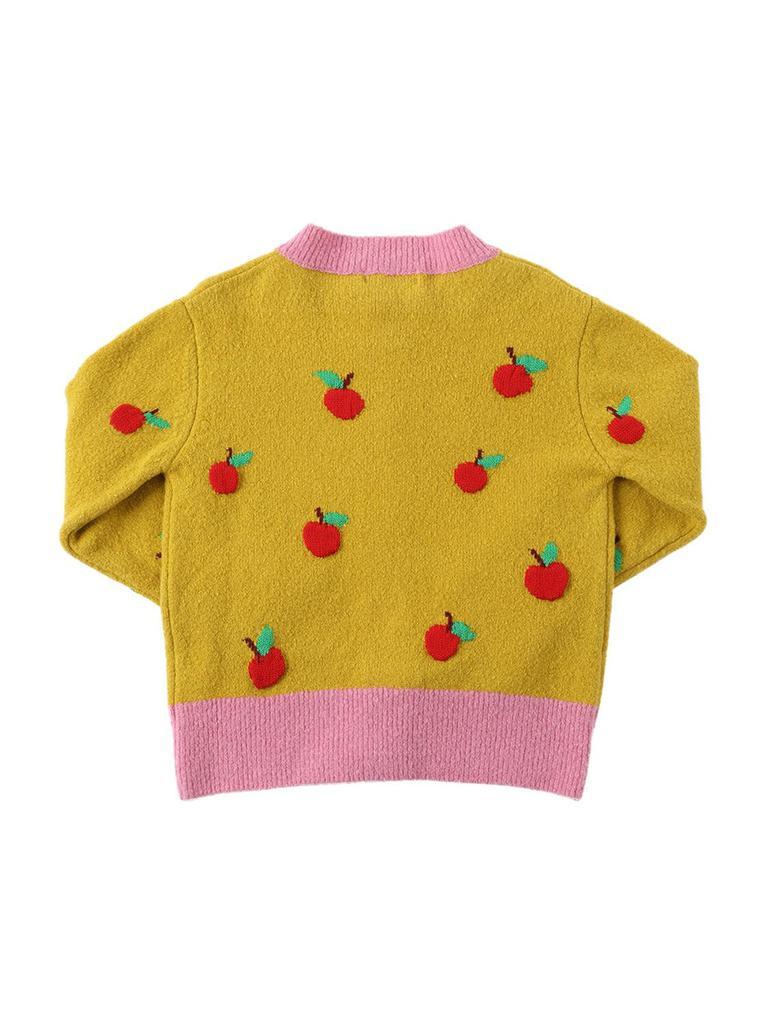 商品Stella McCartney|Color Block Cotton Blend Knit Cardigan,价格¥1128,第4张图片详细描述