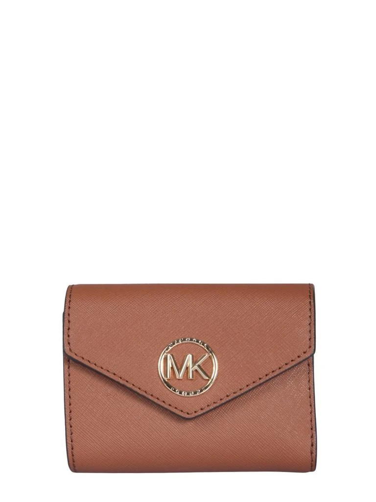 商品Michael Kors|Michael Michael Kors Carmen Tri-Fold Envelope Medium Wallet,价格¥598,第1张图片