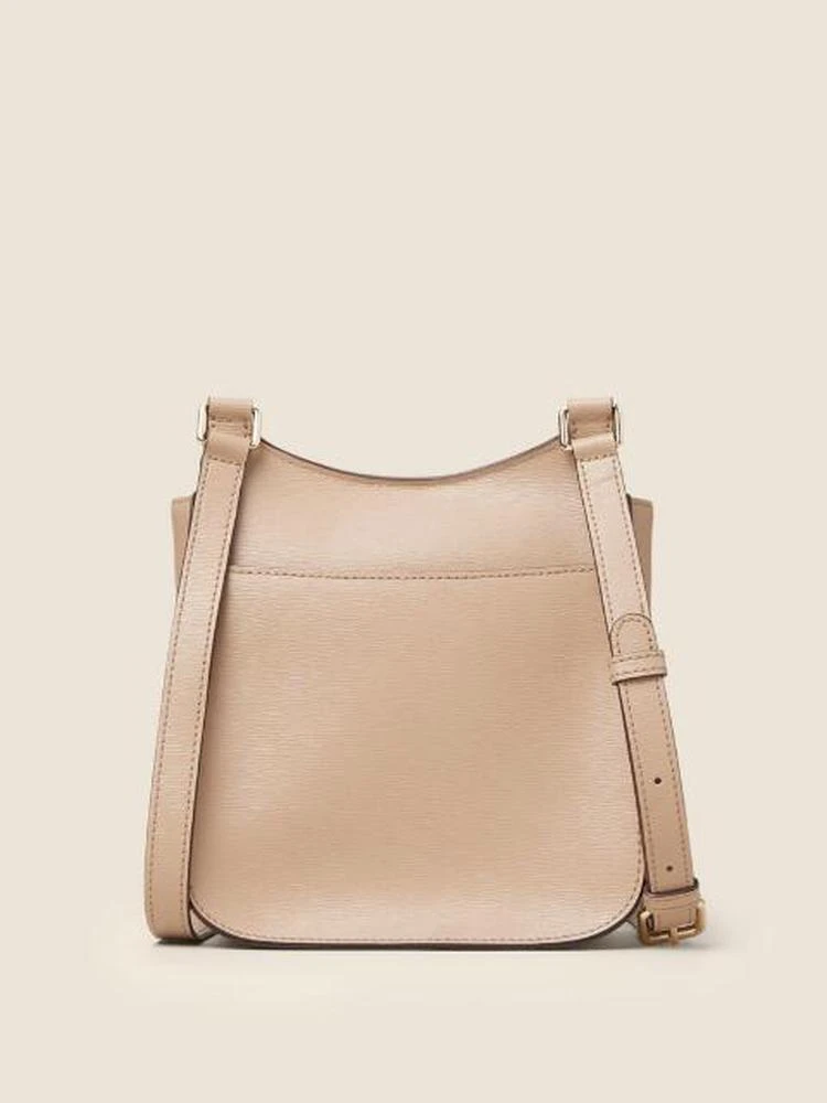 商品DKNY|Medium Flap Sutton Leather Saddle Crossbody,价格¥1030,第4张图片详细描述