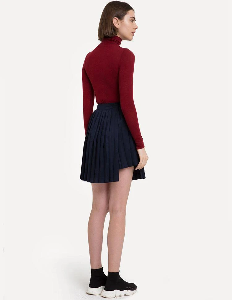Alexis Pleated Uneven Mini Skirt 商品