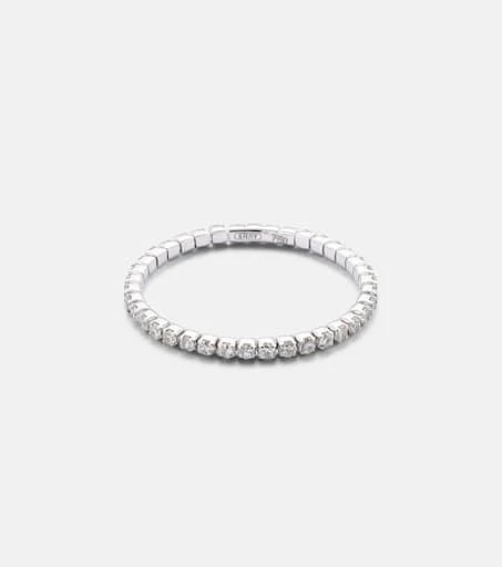 商品Shay Jewelry|Single Thread 18kt white gold ring with diamonds,价格¥11741,第1张图片