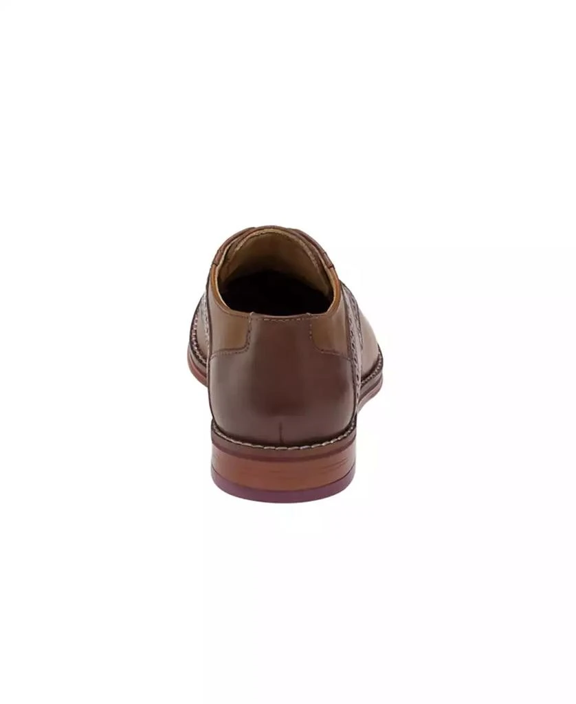 商品Johnston & Murphy|Little Boys Conard Saddle Leather Shoes,价格¥487,第3张图片详细描述