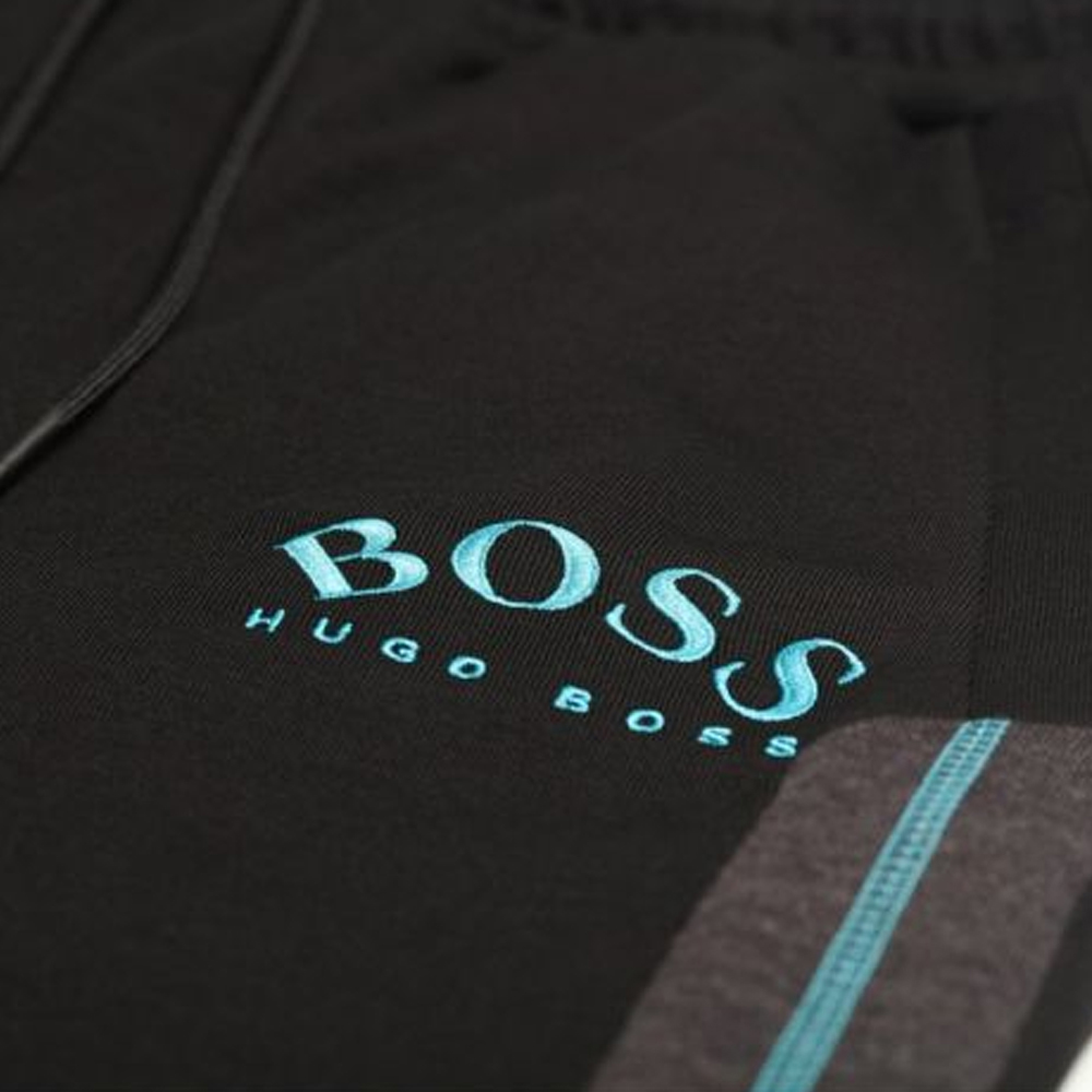 HUGO BOSS 男黑色男士运动裤 HADIKO-50418726-001商品第2张图片规格展示