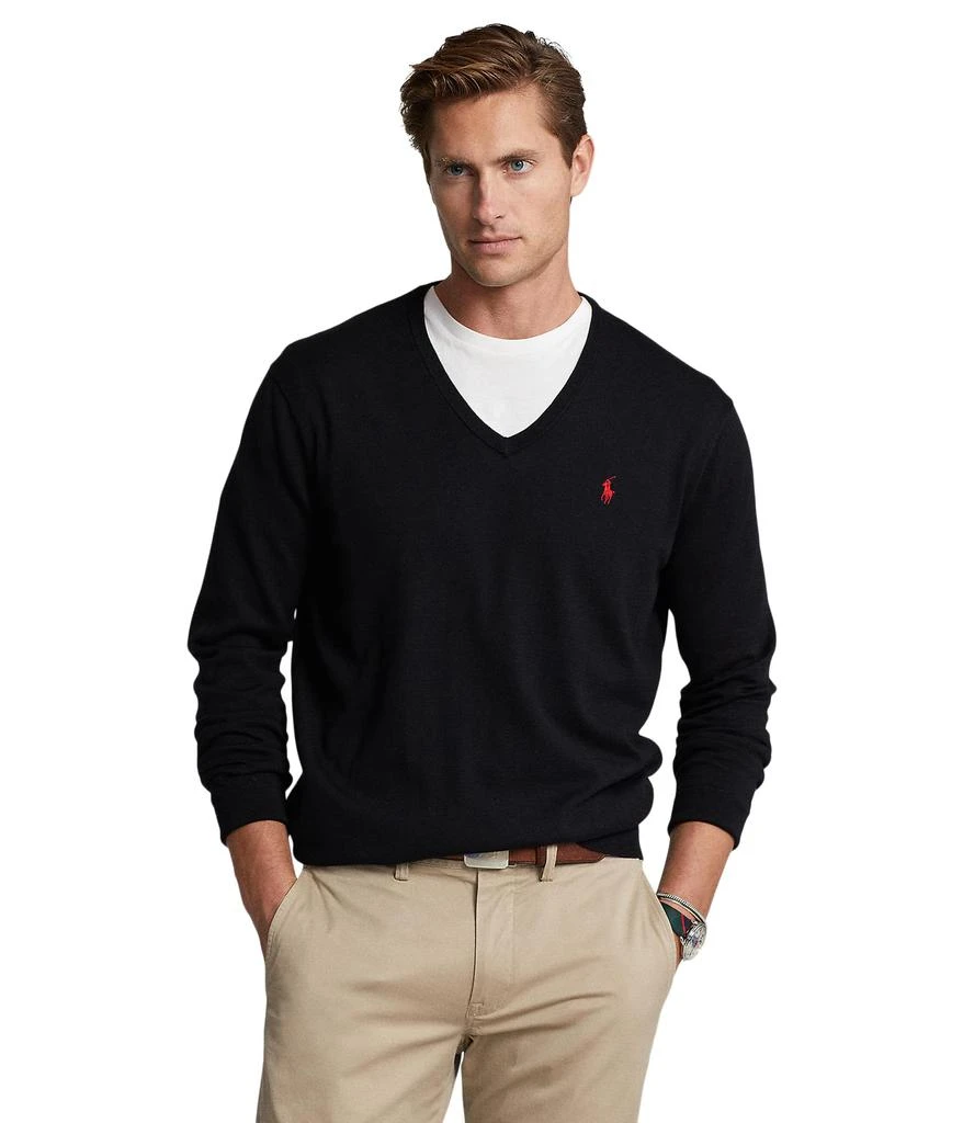 商品Ralph Lauren|Cotton V-Neck Sweater,价格¥864,第1张图片