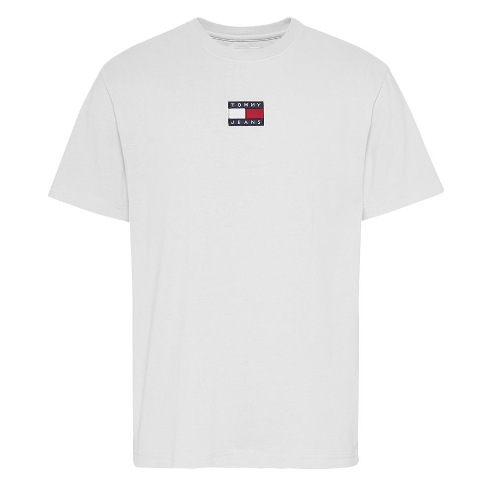 Men's Tommy Badge Embroidered Logo T-shirt商品第6张图片规格展示