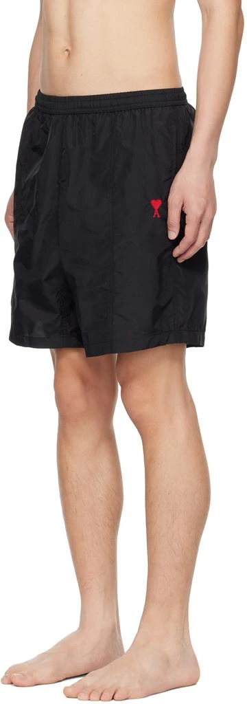 商品AMI|Black Ami de Cœur Swim Shorts,价格¥1992,第4张图片详细描述