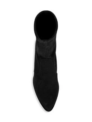 商品Stuart Weitzman|Prancer Suede Sock Booties,价格¥1275,第5张图片详细描述