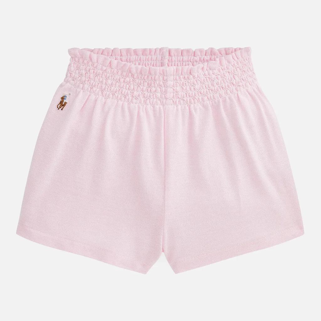 商品Ralph Lauren|Polo Ralph Lauren Girls' Knitted Shorts - Pink,价格¥74,第1张图片