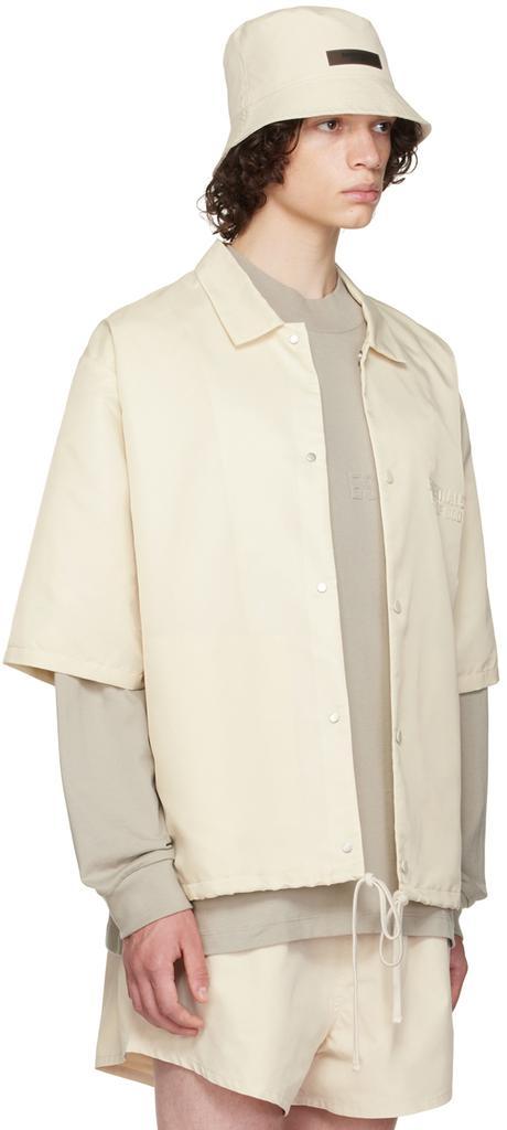 商品Essentials|Off-White Nylon Shirt,价格¥439,第4张图片详细描述