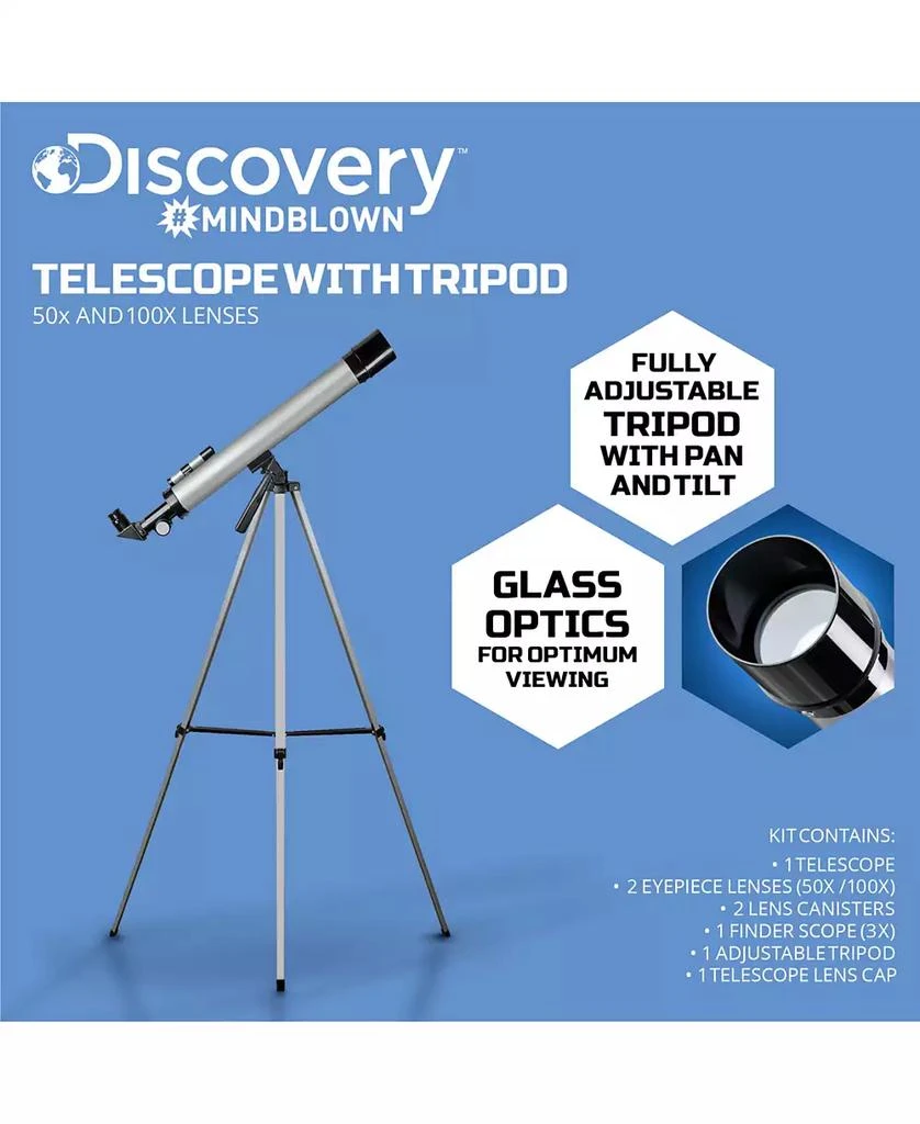 Telescope with Tripod, 50X and 100X Lenses 商品