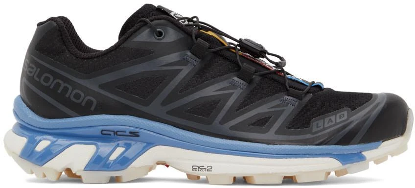 商品Salomon|Black XT-6 Low-Top Sneakers,价格¥1476,第1张图片