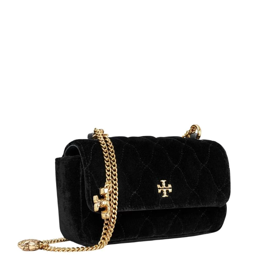 商品Tory Burch|Kira Velvet Mini Flap Bag In Black,价格¥2393,第2张图片详细描述