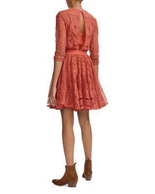 商品Maje|Ripiza Lace Dress,价格¥1320,第2张图片详细描述