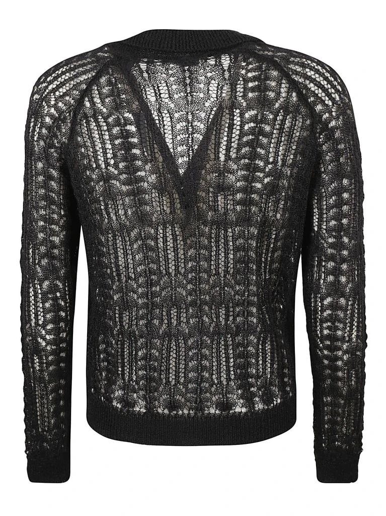 商品Yves Saint Laurent|Saint Laurent Laced Knit Cardigan,价格¥4108,第2张图片详细描述