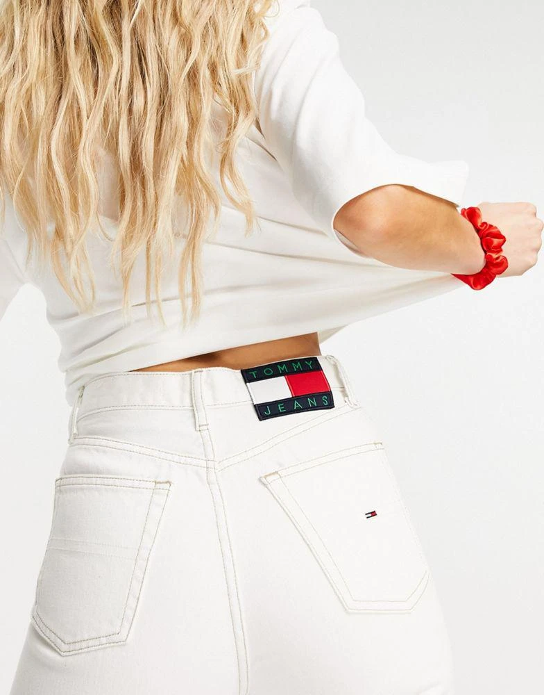 商品Tommy Hilfiger|Tommy Jeans Harper flare jean in white,价格¥463,第3张图片详细描述