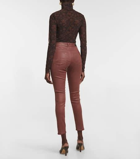 商品AG Jeans|Farrah高腰紧身牛仔裤,价格¥1069,第3张图片详细描述