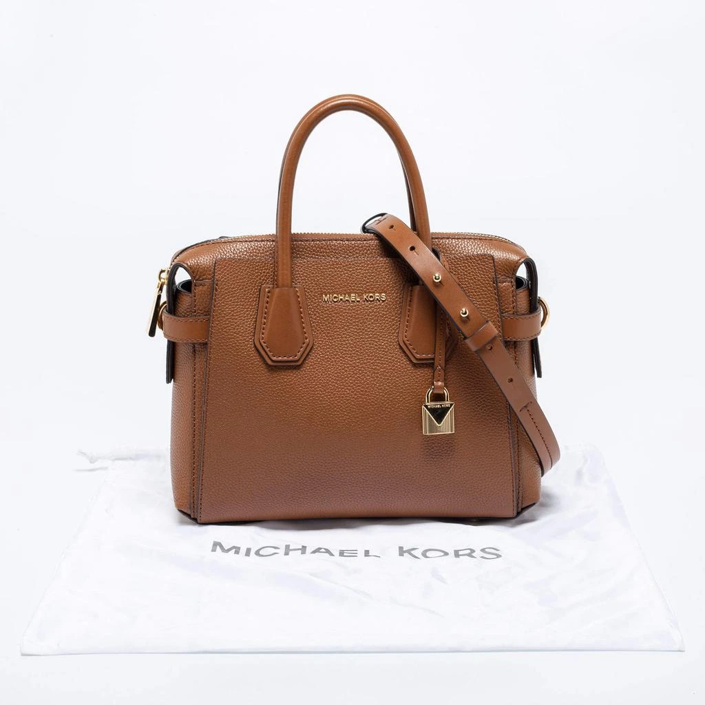 Michael Kors Tan Leather Small Mercer Belted Tote 商品