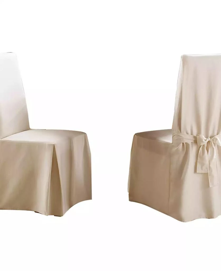 商品Sure Fit|Duck 1-Pc Wing Chair Slipcover, 45" x 32",价格¥198,第2张图片详细描述