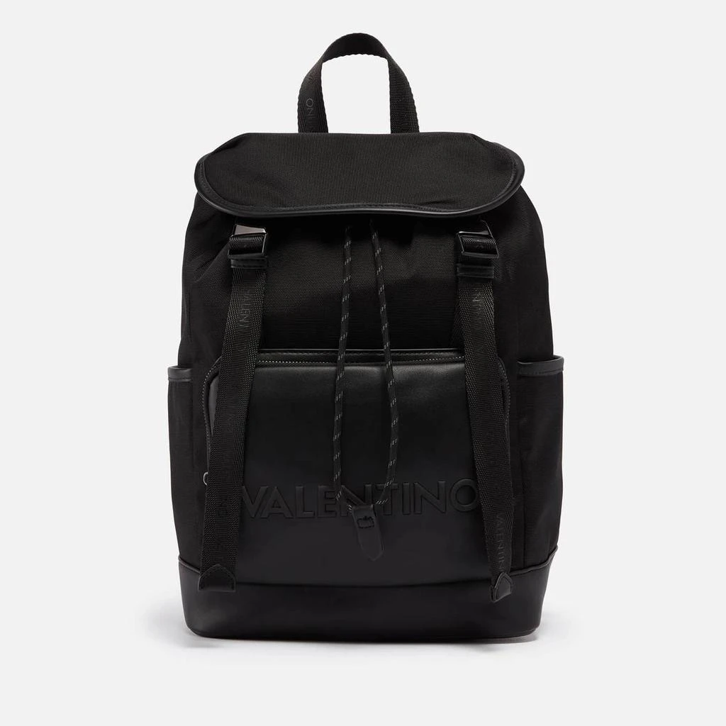 商品Valentino|Valentino Cristian Canvas and Faux Leather Backpack,价格¥1843,第1张图片