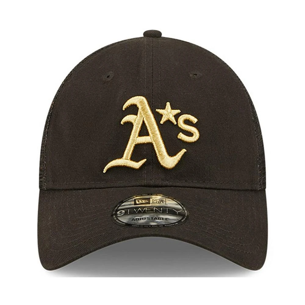商品New Era|Men's Black Oakland Athletics 2022 MLB All-Star Game 9TWENTY Adjustable Hat,价格¥185,第3张图片详细描述