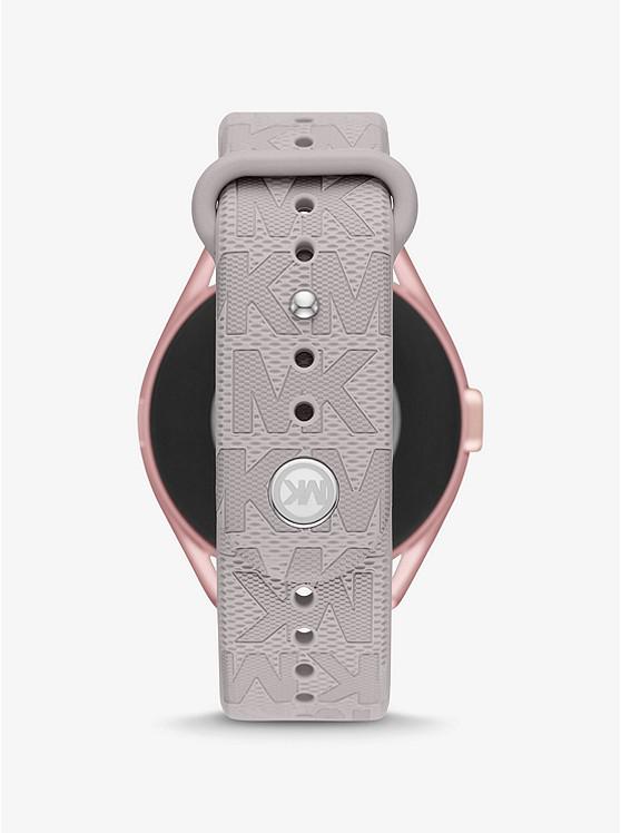 Michael Kors Access Gen 5E MKGO Pink-Tone and Logo Rubber Smartwatch商品第3张图片规格展示