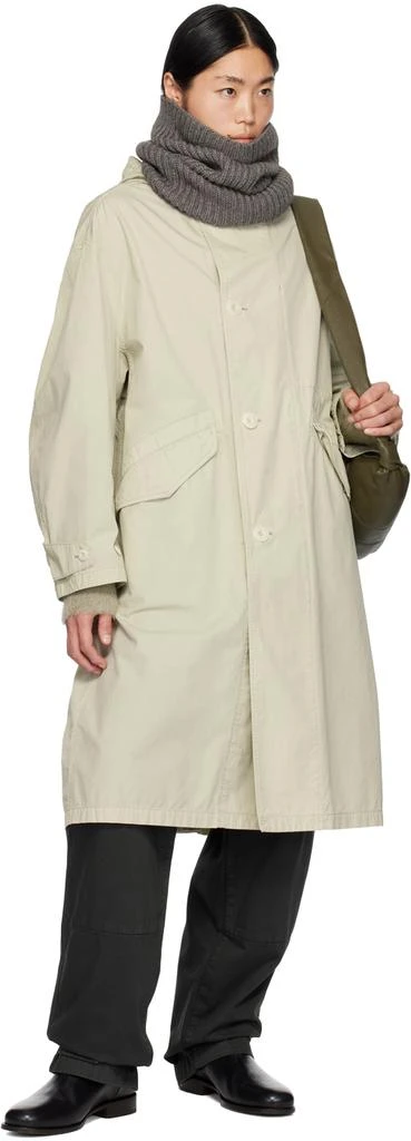 商品Lemaire|Green Hooded Coat,价格¥5849,第4张图片详细描述
