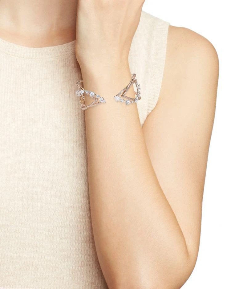 商品Nadri|Duet Hinge Bangle,价格¥270,第2张图片详细描述
