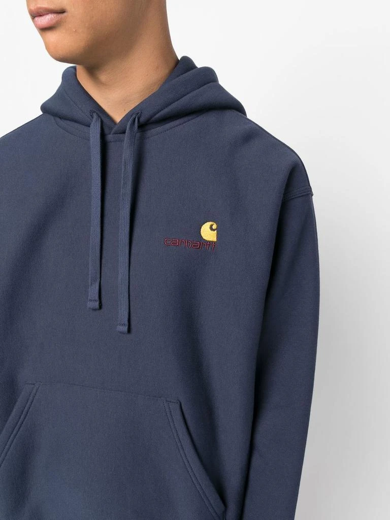 商品Carhartt|CARHARTT - American Script Cotton Hoodie,价格¥744,第4张图片详细描述