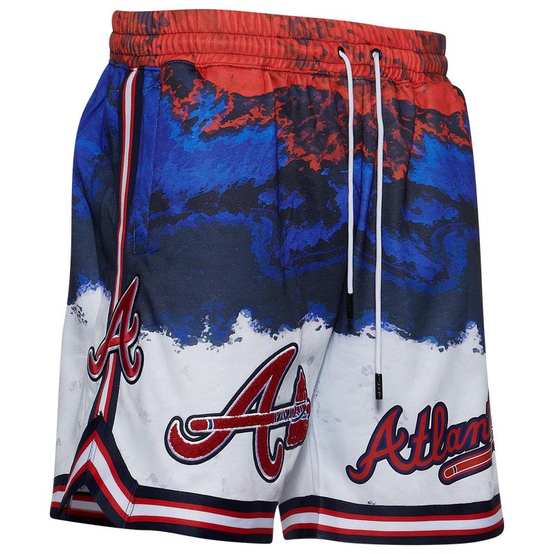 Pro Standard Braves MLB RWB  Shorts - Men's商品第3张图片规格展示