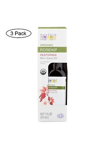 商品Aura Cacia|Cacia Organic Skincare Oil   Argan   Case Of 3   1 Fl Oz,价格¥424,第1张图片