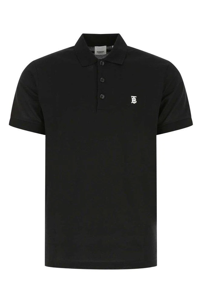 商品Burberry|Burberry Logo Embroidered Short-Sleeved Polo Shirt,价格¥3276,第1张图片