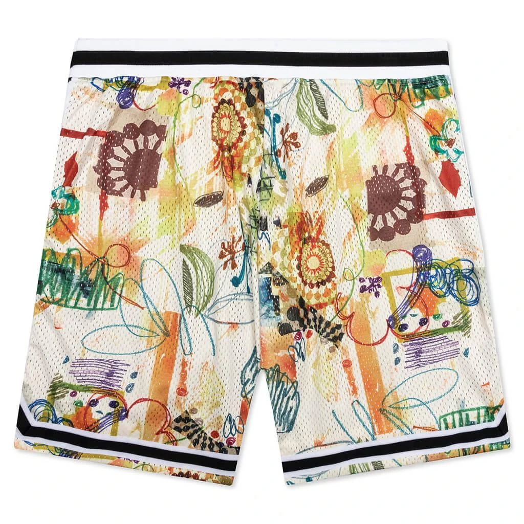 商品John Elliott|John Elliott Game Shorts - Scribble,价格¥1895,第2张图片详细描述