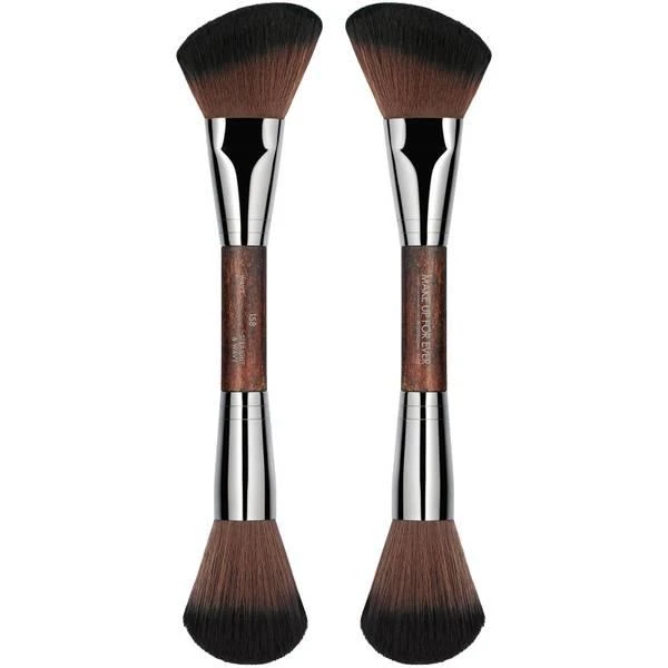 商品Make Up For Ever|MAKE UP FOR EVER #158 Double-Ended Sculpting Brush - Blush and Highlighter -,价格¥503,第1张图片