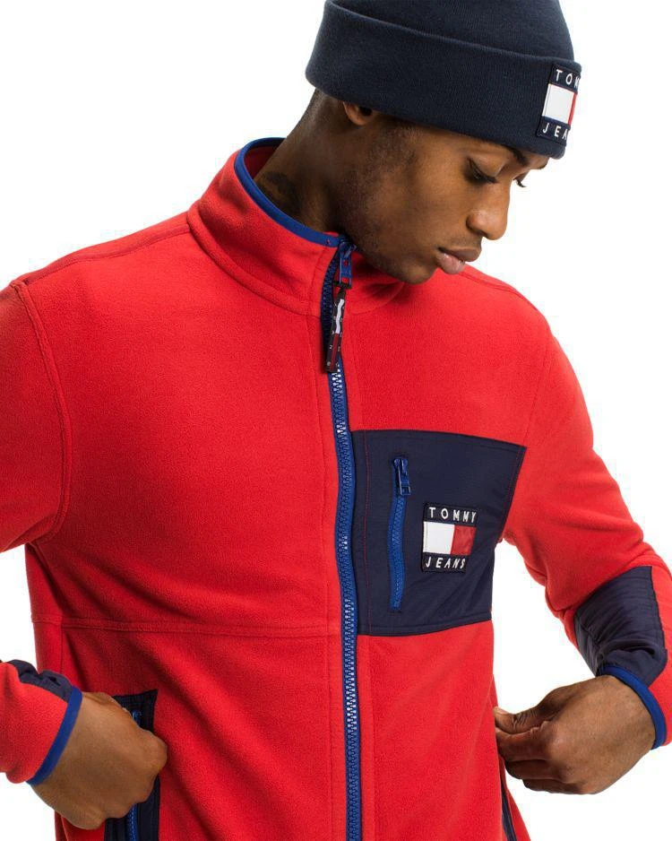 商品Tommy Jeans|Tommy Hilfiger 90's Full-Zip Fleece Jacket,价格¥1103,第3张图片详细描述