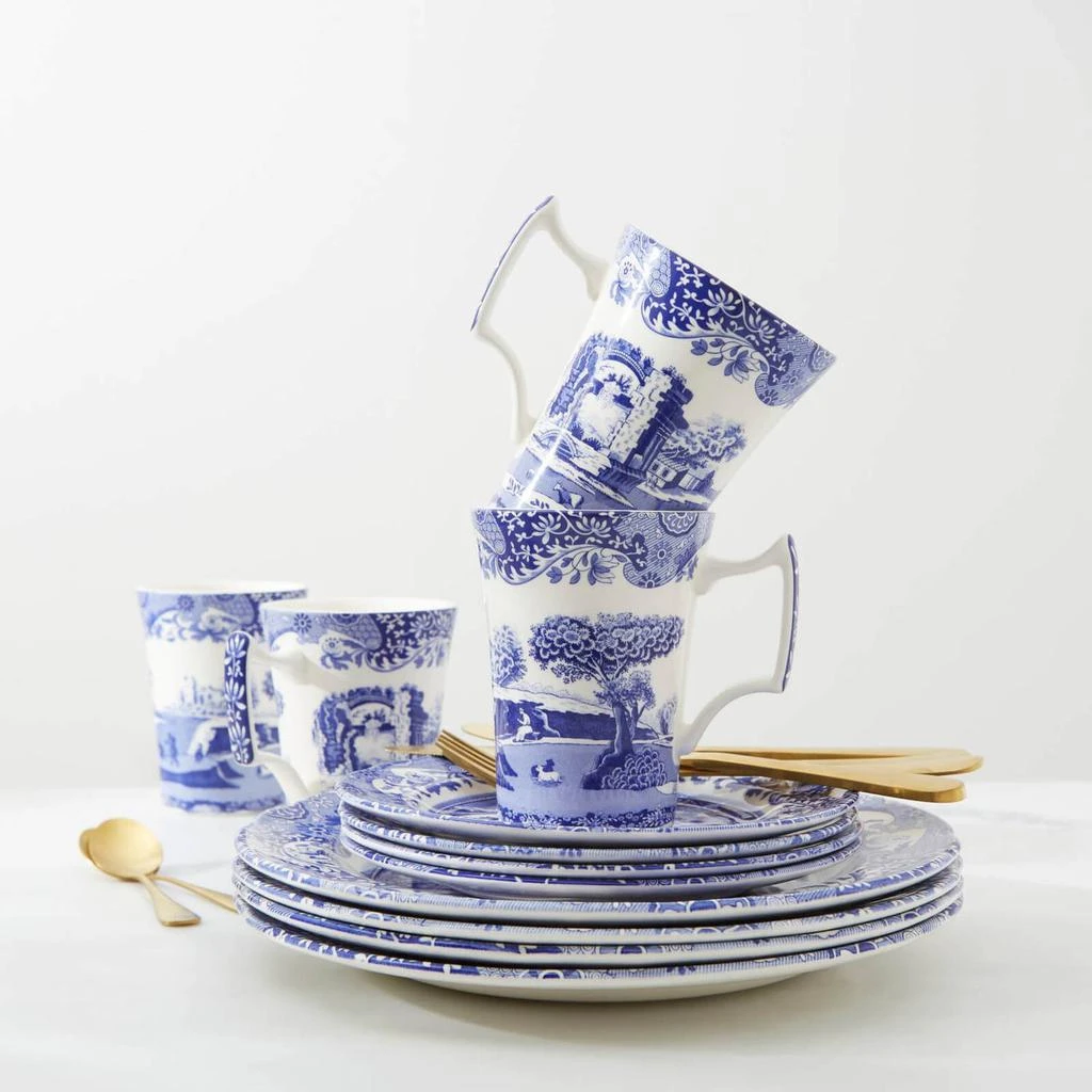 商品The Hut|Spode Blue Italian 12 Piece Tableware Set,价格¥911,第4张图片详细描述