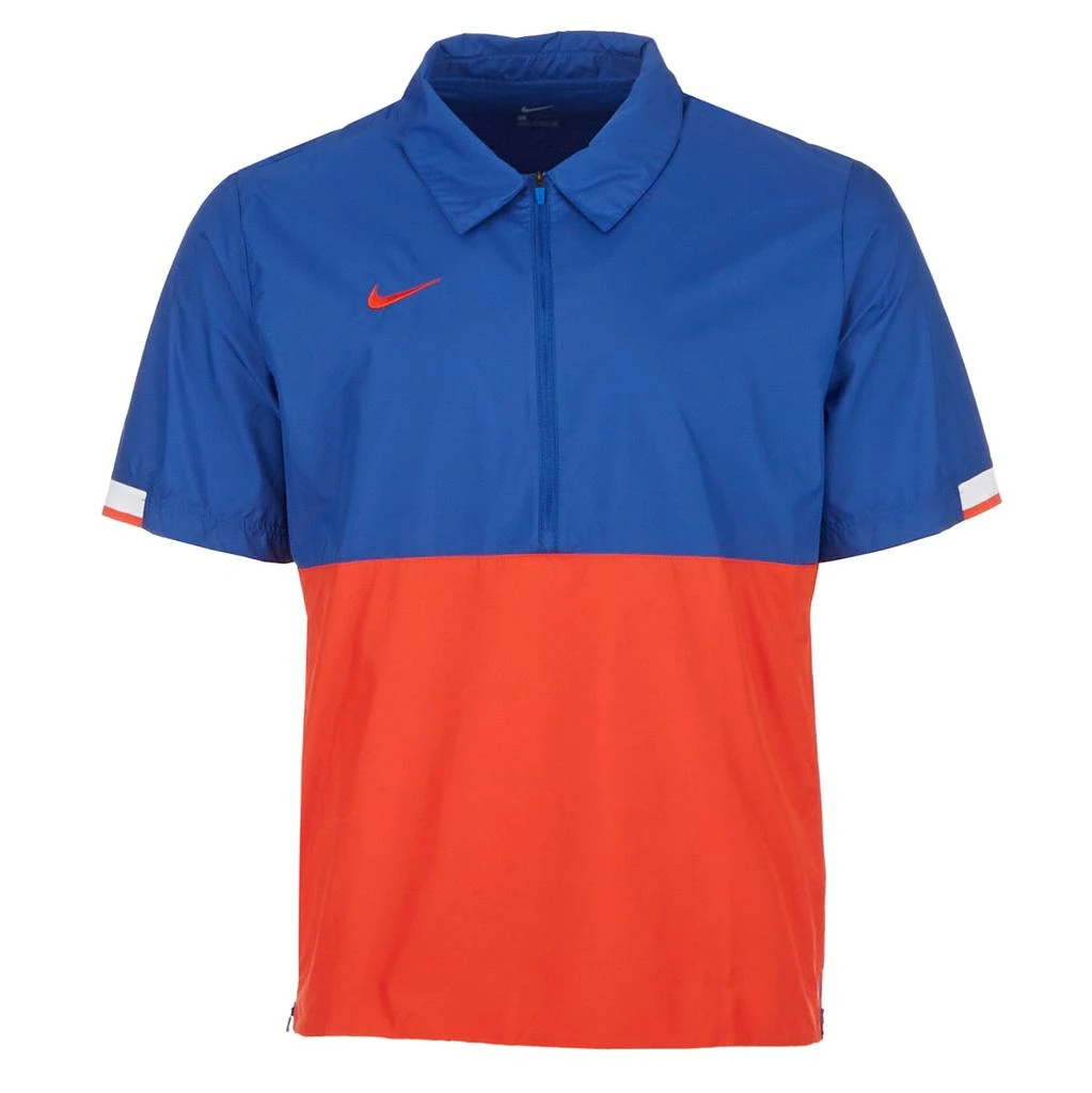 商品NIKE|Nike Men's Lightweight Short Sleeve Coaches Jacket,价格¥68,第1张图片