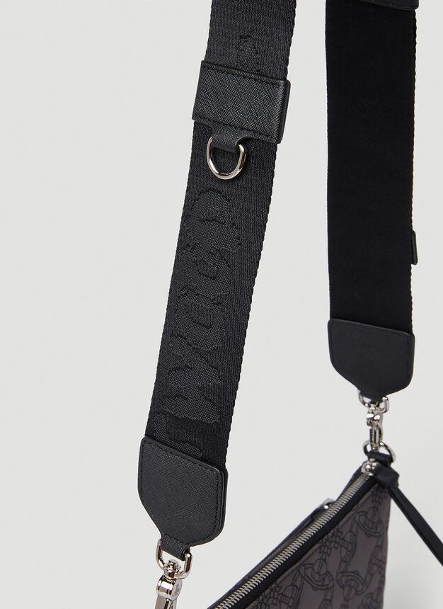商品Vivienne Westwood|Penny Double Pouch Crossbody Bag in Grey,价格¥3003,第7张图片详细描述